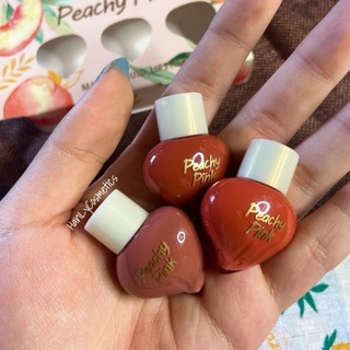 🍑 Set Son Kem Lì Peachy Pink Thái Lan 🇹🇭
