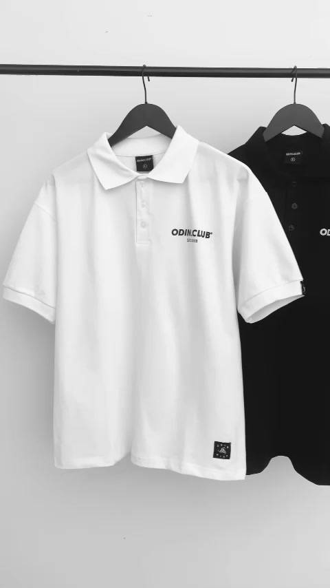 Áo Polo Oversize ODIN CLUB, ÁO PHÔNG CỘC TAY CÓ CỔ FORM RỘNG NAM NỮ ODIN, Local Brand ODIN CLUB | BigBuy360 - bigbuy360.vn