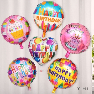 Bong Bóng Nhôm Chữ Happy Birthday Dùng Trang Trí Tiệc Sinh Nhật