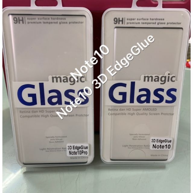 Dán full màn 3D edge glue cho Samsung Note 10 / Note 10 plus