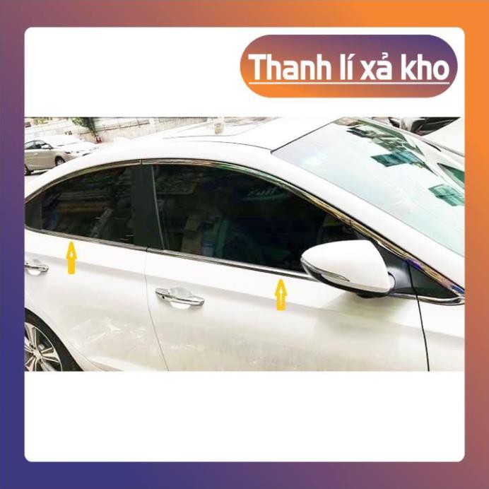 Shop xả kho sp BỘ 4 NẸP CHÂN KÍNH HYUNDAI ACCENT 2018, NEP CHAN KINH ACCENT 2018, 2019 ảnh thật