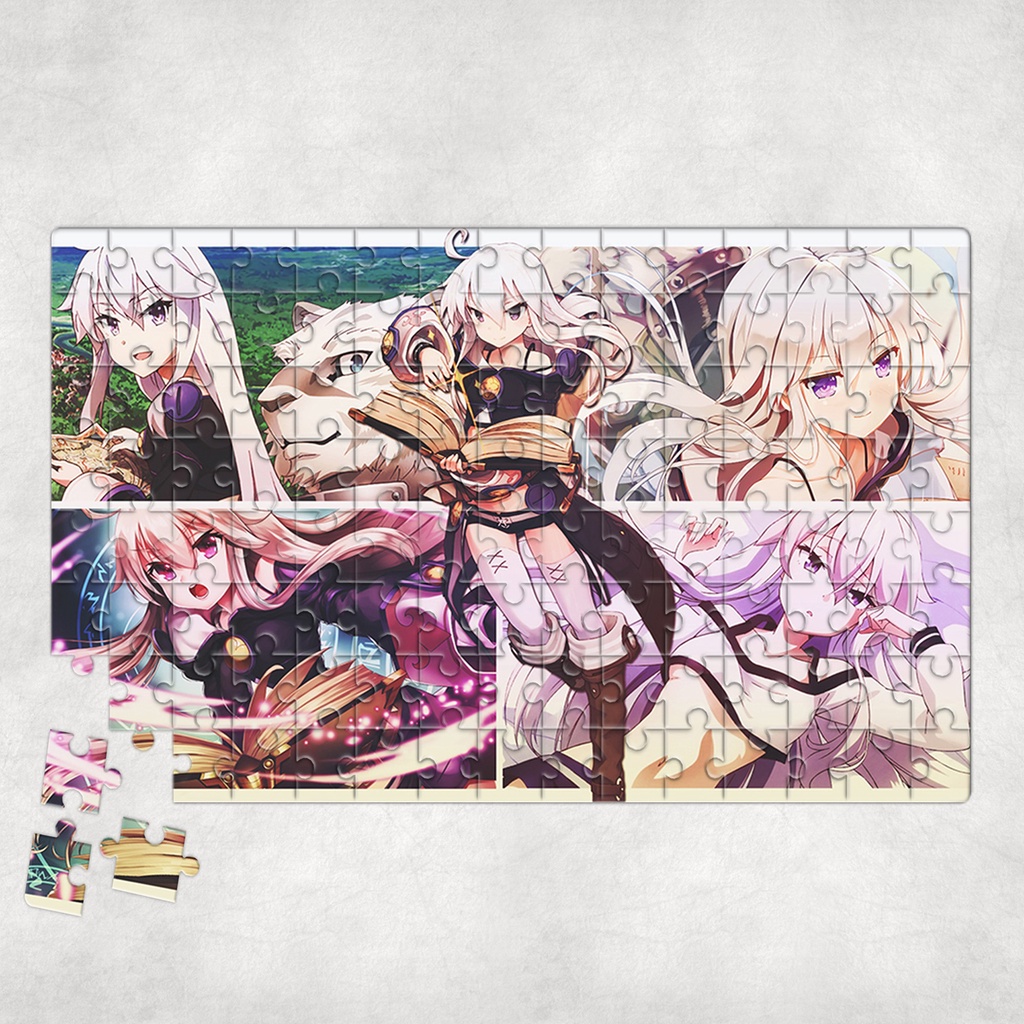 Tranh ghép hình GRIMOIRE OF ZERO - Mẫu 1 - Nhận in theo yêu cầu