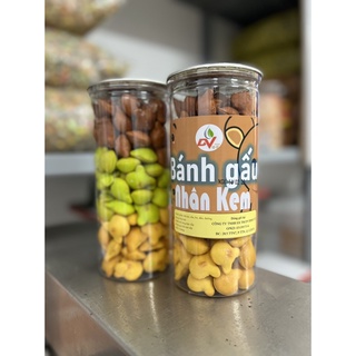 Lon pet 420g bánh gấu nhân kem