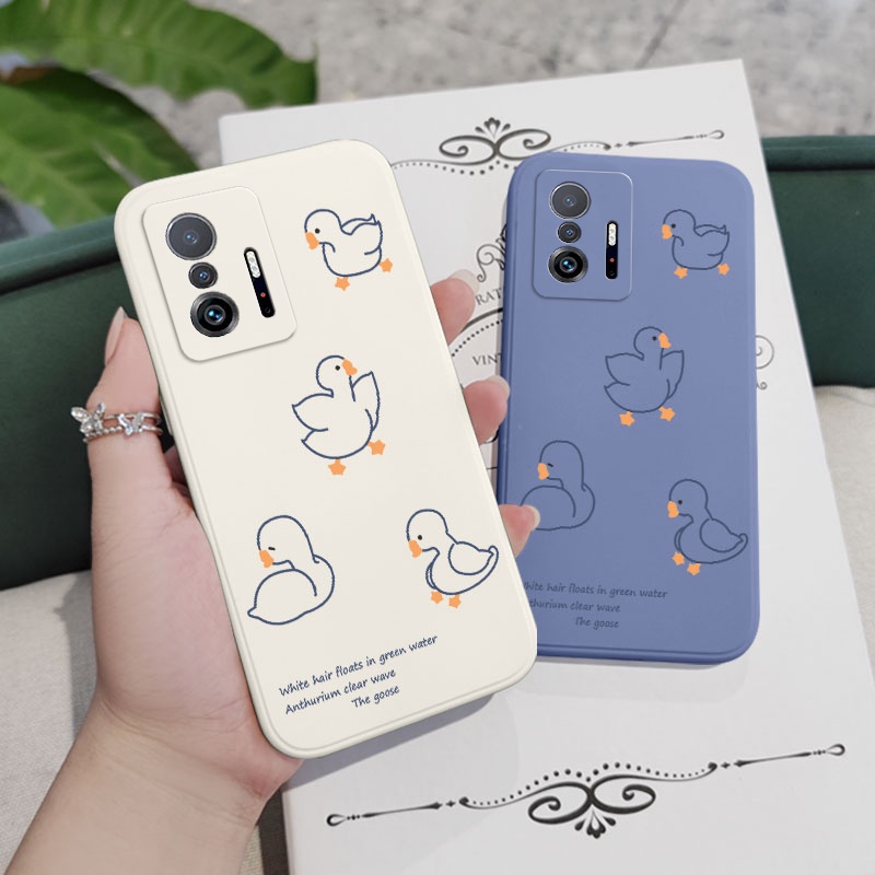 Line goose Ốp Điện Thoại Mềm Thoải Mái Cho xiaomi mi 13t 12t 11t 10t pro lite mi 9t pro