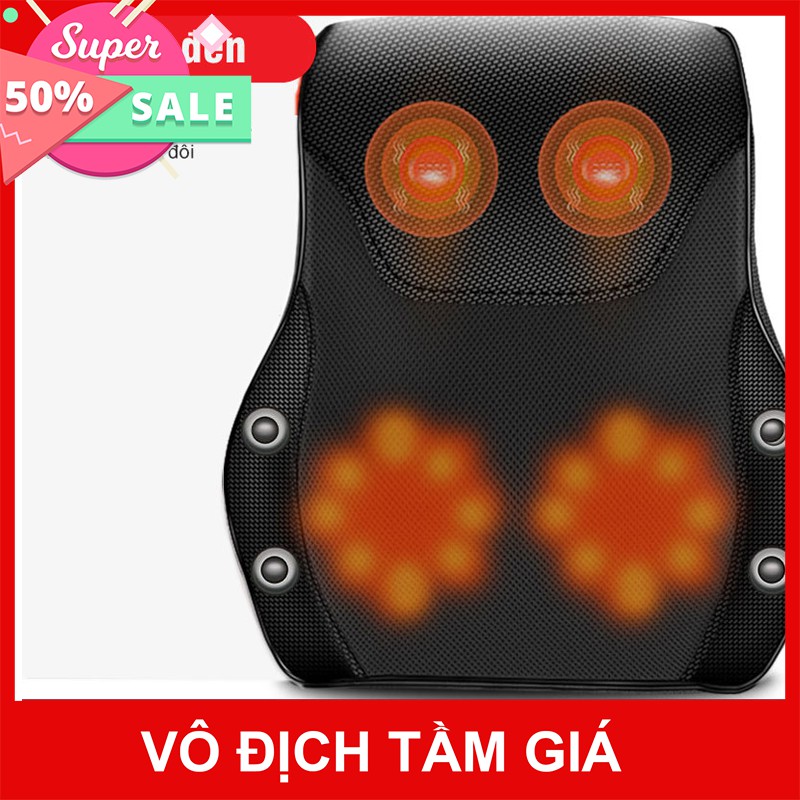 Gối Massage Cổ, Vai Gáy, Máy Mát Xa Lưng và Cổ Hồng Ngoại