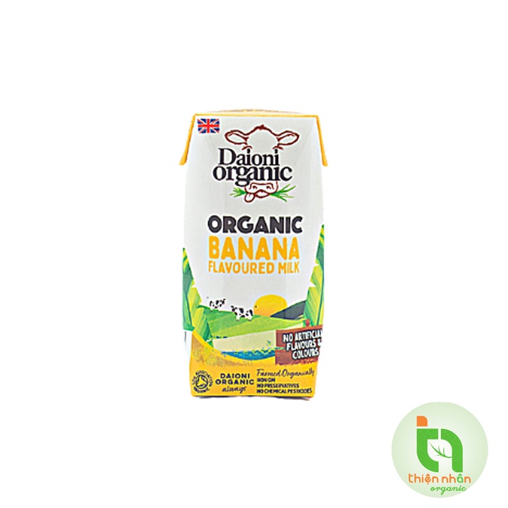 Sữa tươi hữu cơ Daioni 200ml