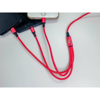 Dây Cáp Sạc 3 trong 1 Bagi CB-AS12