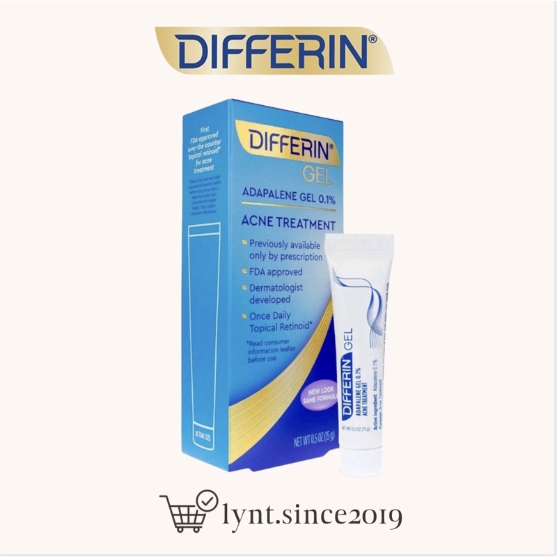 Gel giảm mụn Differin