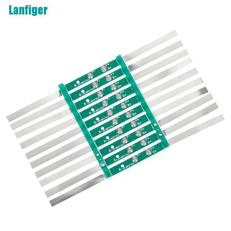 Bộ 10 Bảng Mạch Bảo Vệ 3A BMS Cho Pin lithium 1S 3.7V 18650