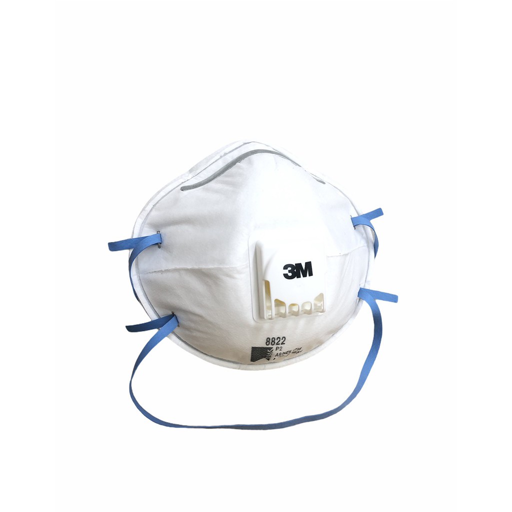 Khẩu trang 8822 3M lọc bụi cực tốt và vi khuẩn có van thở 1 chiều
