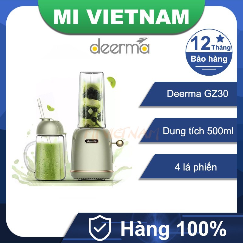 Máy xay sinh tố Deerma GZ30 25000RPM 500ml with Juicer Cup Bottle