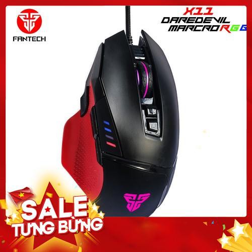 Chuột Game 8 nút LED 16.8 triệu màu FANTECH X11 DAREDEVIL Hãng Phân Phối Chính Thức - Siêu HOT