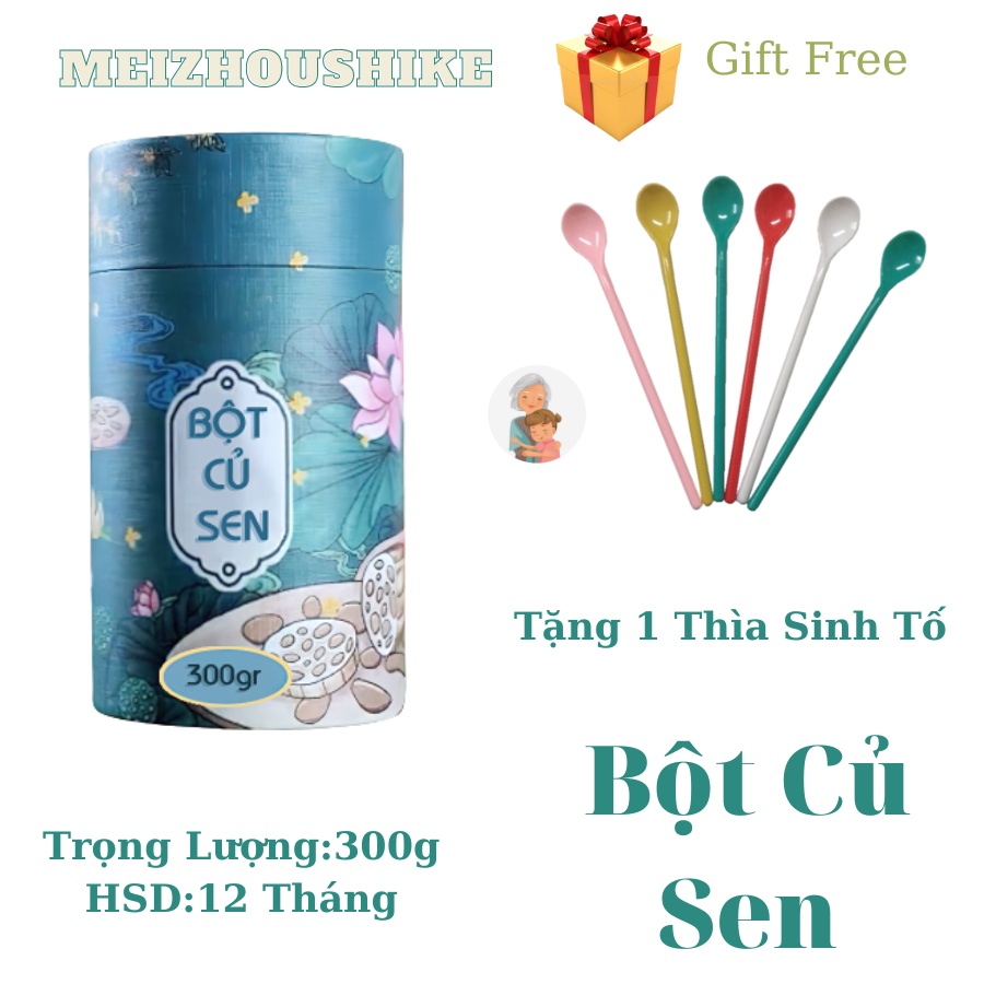 Bột Củ Sen Dưỡng nhan Mix Hoa Quả