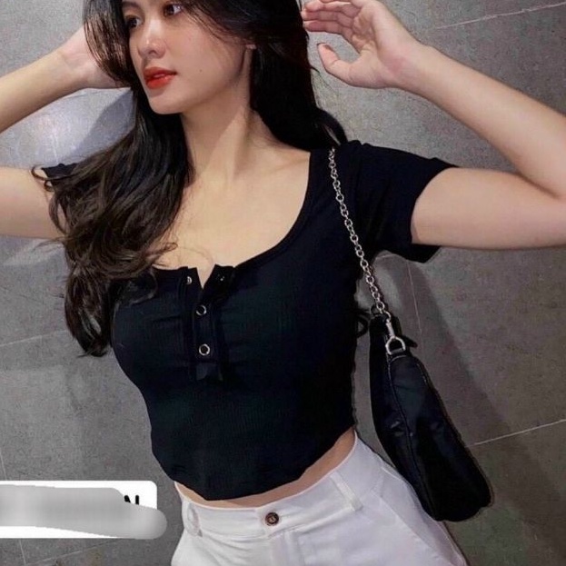 Áo vạt bầu cài nút Siêu phẩm mới ra lò PC $ A15