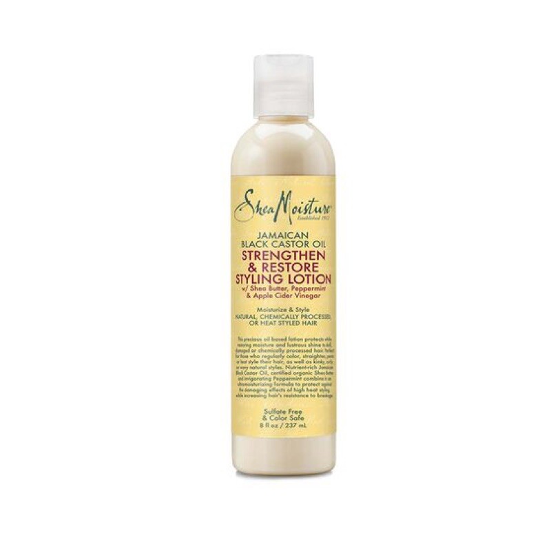 Bill Us- Dưỡng Shea Moisture JAMAICAN BLACK CASTOR OIL STRENGTHEN & RESTORE STYLING LOTION SheaMoisture