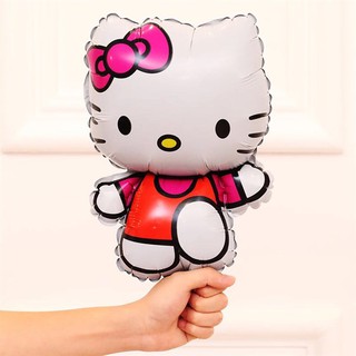 Bóng nhôm Hello Kitty chạy (45x28cm)