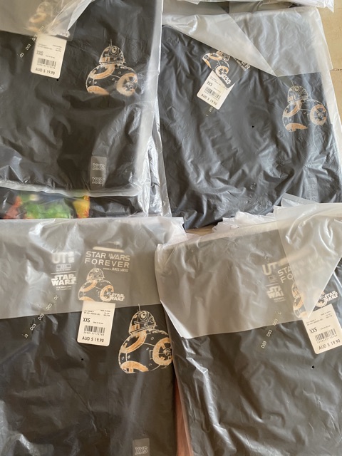 [Auth] Áo phông Uniqlo x Star Wars