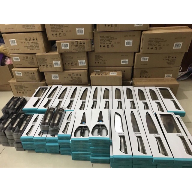 BỘ DAO VIVO 6 MÓN THƯƠNG HIỆU ĐỨC