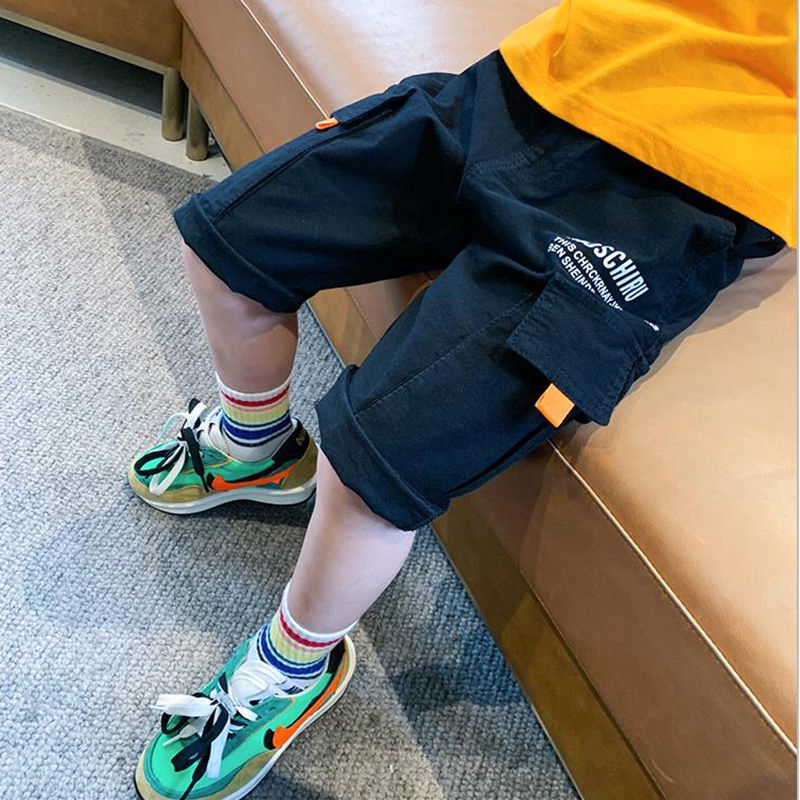 Quần Short Yếm Phong Cách Hàn Quốc Cho Bé Trai