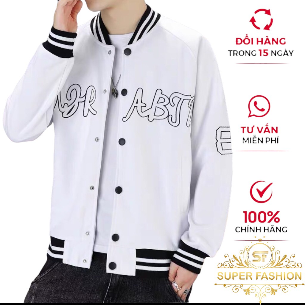 Áo khoác dù BOMBER Nam Nữ IN Chữ Nỗi 23 ARNP CAO CẤP THỜI TRANG Super Fashion