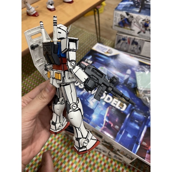 Mô hình gunpla MG 1/100 RX-78-2 Gundam Ver.2.0 - RX78 BANDAI