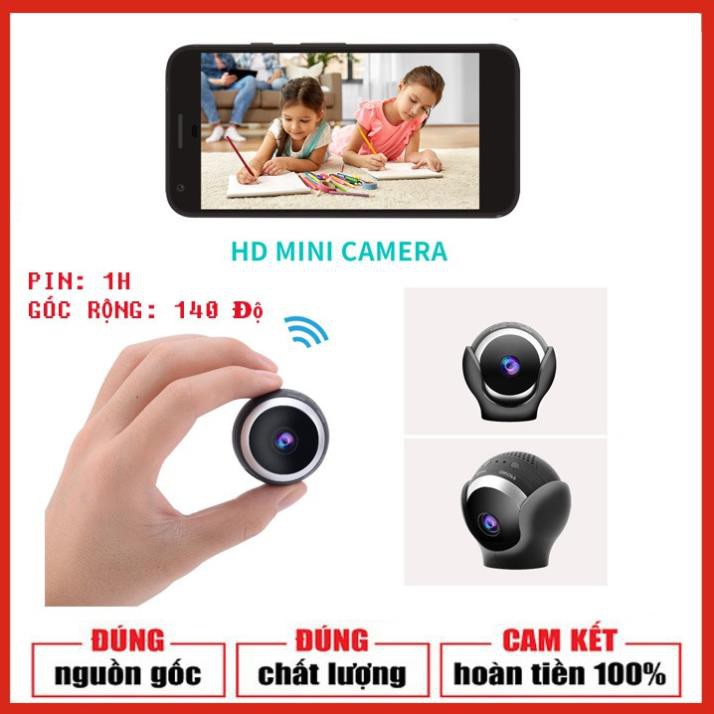 [CÓ PIN - DỄ DI CHUYỂN]Camera WIFI KM01 HD1080P, Hình ảnh siêu nét, phát hiện chuyển động, quan sát gia đình tiện lợi