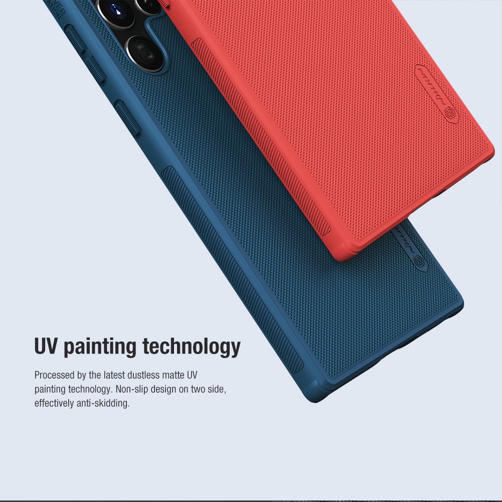Ốp Lưng Nillkin Super Frosted Shield Pro cho Samsung Galaxy S22 Ultra - Hàng Nhập Khẩu.