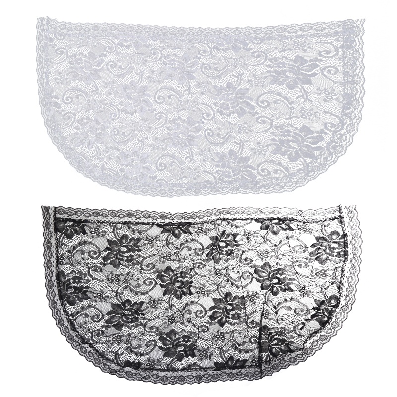 Mạng Che Mặt Vải Ren Hoa Dành Cho Cô Dâu