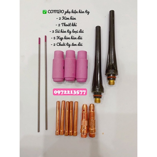 COMBO bộ phụ kiện hàn Tig 200A