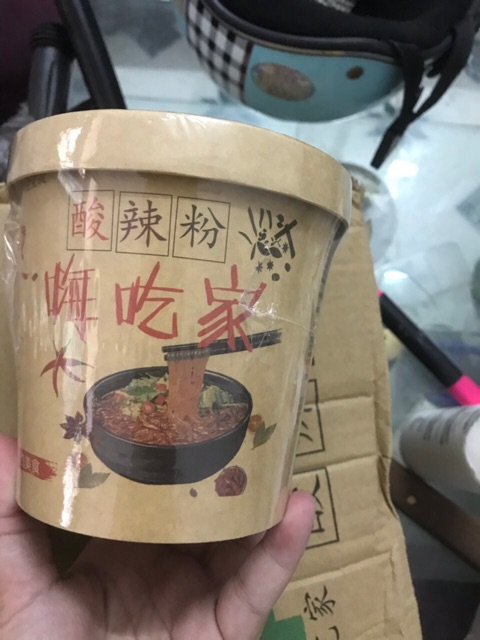 1 Thùng 6 hộp miến chua cay trùng khánh