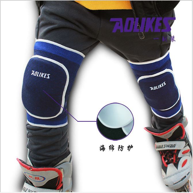 Đai cuốn bảo vệ đầu gối có đệm chơi thể thao Aolikes (1 đôi)