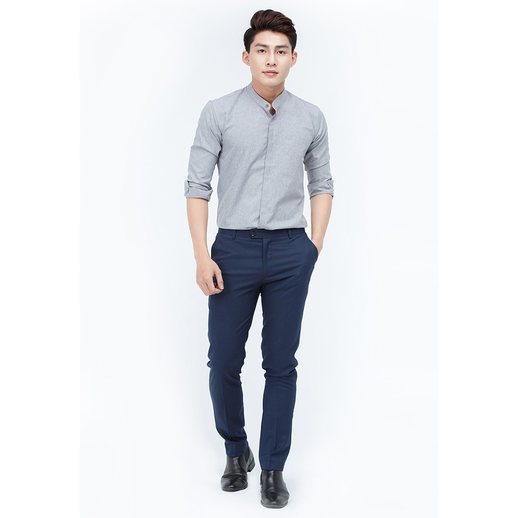 Quần tây ÂU Titishop QTN49 màu xanh Đen