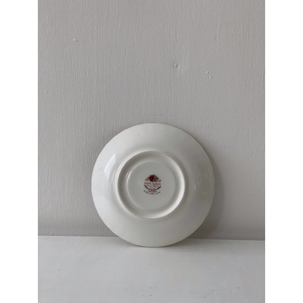 Dĩa Gốm style Âu RoYal Albert, để bánh, trang trí, sưu tầm - 14x2cm
