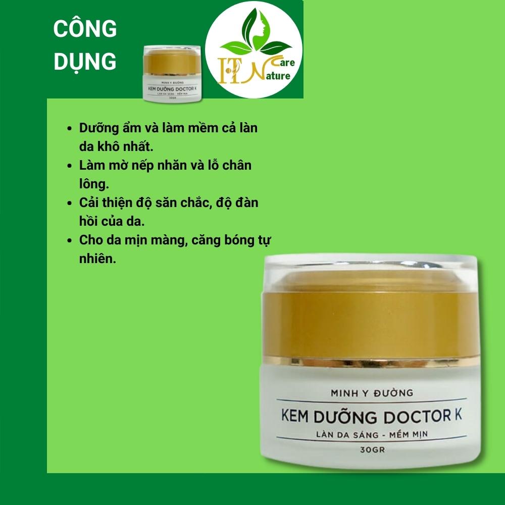 Kem dưỡng Doctor K 30g làm da sáng mềm mịn HT Nature Care