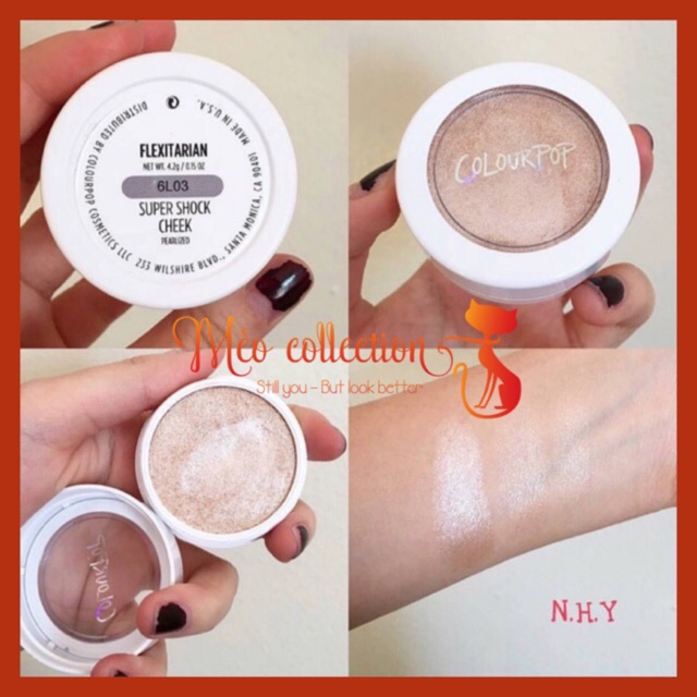 Phấn bắt sáng Colourpop Super Shock Highlighter màu Flexitarian, Lunch Money