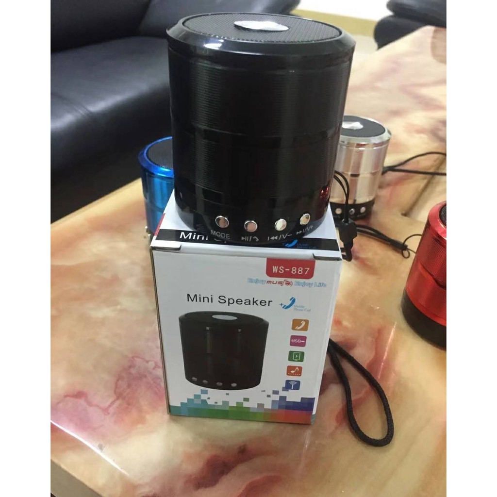 Loa Bluetooth Cực Hay 887