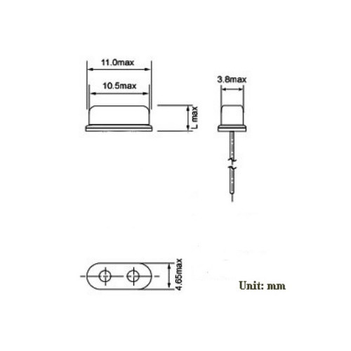 Combo 10 cái Thạch Anh CQ13.8249D SMD