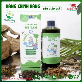 Cao tắm thảo dược Mẹ Tấm Thanh Mộc Hương 320ml sạch da, rôm sảy, mụn nhọt, hăm da