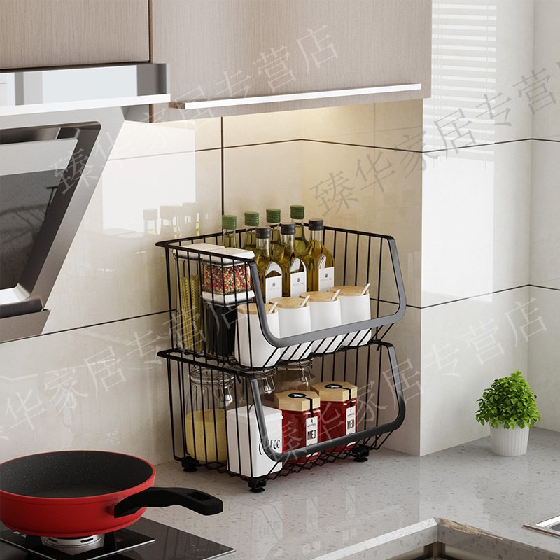 Kệ sắt đựng hoa quả bằng sắt màu trắng, xe đẩy nhiều 2,3,4 tầng nhà bếp, phòng ngủ, đồ dùng cá nhân | BigBuy360 - bigbuy360.vn