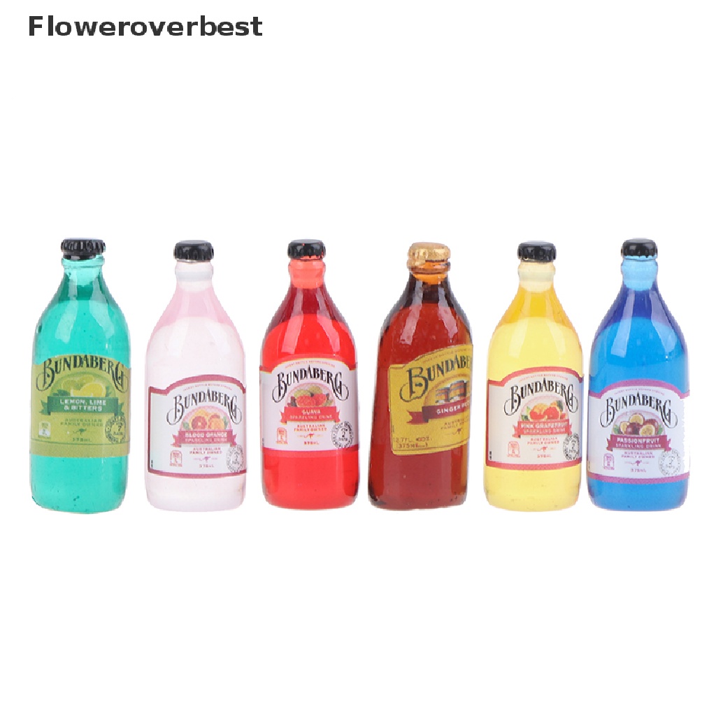 Set 10 Chai Nước Mini Tỉ Lệ 1: 12 1: 6 Cho Nhà Búp Bê