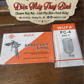 Bộ súng phun sơn s710g wufa đẹp ⚡️𝐅𝐑𝐄𝐄 𝐒𝐇𝐈𝐏⚡️