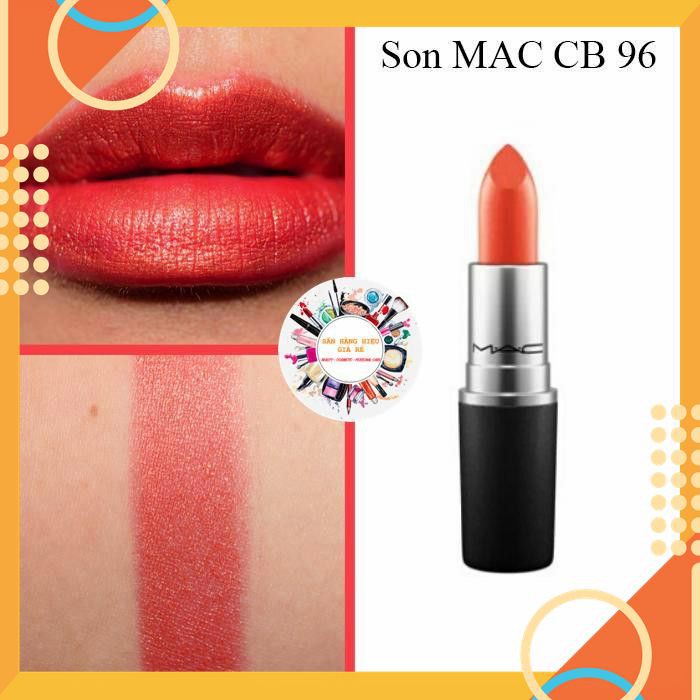 [Sale Giá Rẻ] SON MAC HÀNG NHẬP MỸ - SON M.A.C Màu CB96 305 Màu hồng cam ánh ngọc trai Hàng có sẵn tại shop