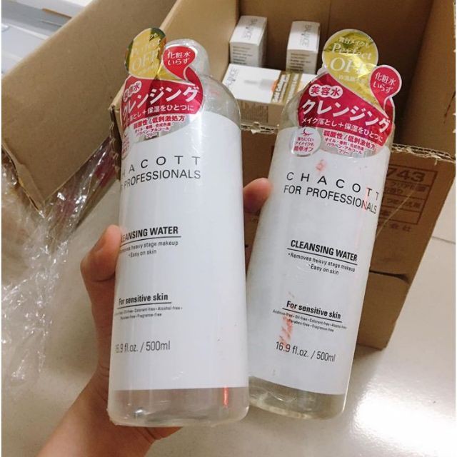 Tẩy Trang Chacott 500ML
