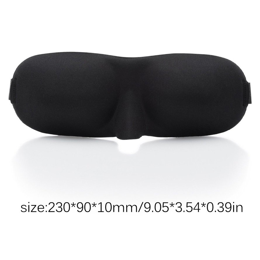 1 mặt nạ che mắt ngủ 3D mềm mại thư giãn cho nam nữ