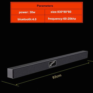 Loa Tivi soundbar kết nối Bluetooth 4.0 - Âm thanh 3D giả lập 5.1 A8 (HÀNG NHẬP KHẨU)
