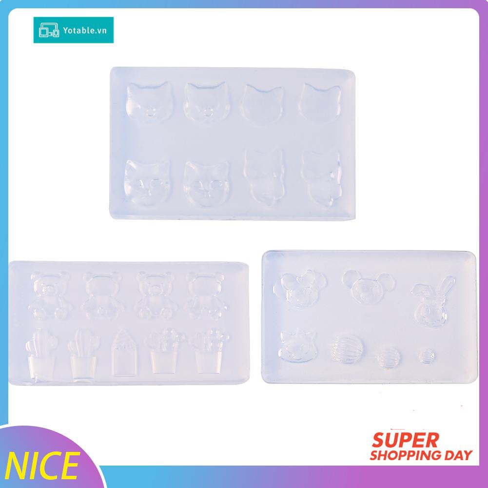 Khuôn Mẫu Trang Trí Móng Tay 3d Bằng Silicone