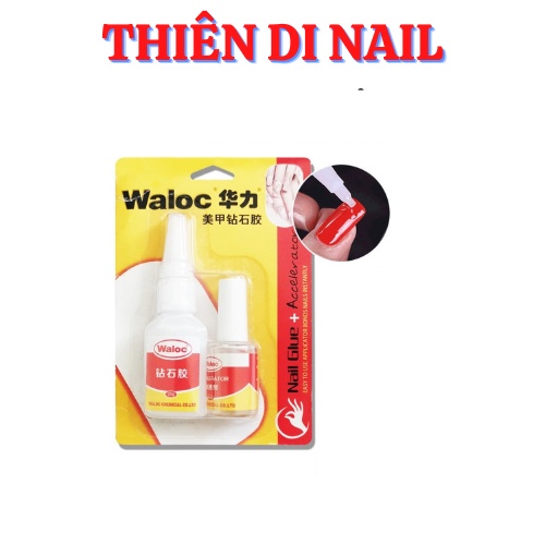 Keo Waloc gắn móng gắn đá Thiên Di Nail