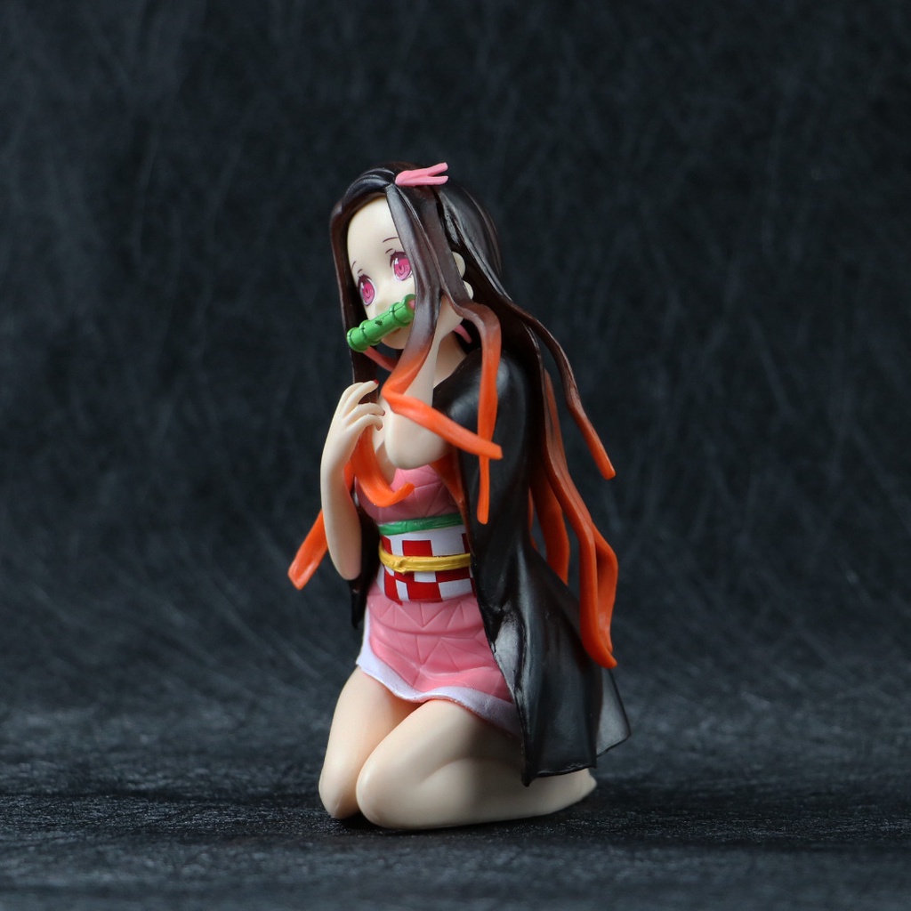 Đồ trang trí Nhân Vật Kamado Nezuko Trong Anime Demon Slayer Trang Trí Xe Hơi