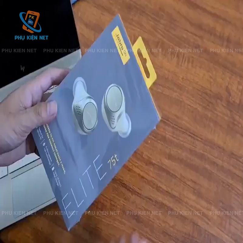 Tai Nghe BLUETOOTH Không Dây Jabra ELITE 75T, Tai Nghe Nhét Tai Bản Quốc Tế Âm Thanh Chuẩn Dùng Cho Cả IOS và Androi