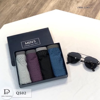🌈QUẦN SỊP🌈COMBO 4 QUẦN SỊP THÔNG HƠI🌈FREESHIP